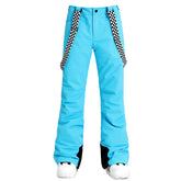 Lesmart Women's Waterproof Ski Bib Pant